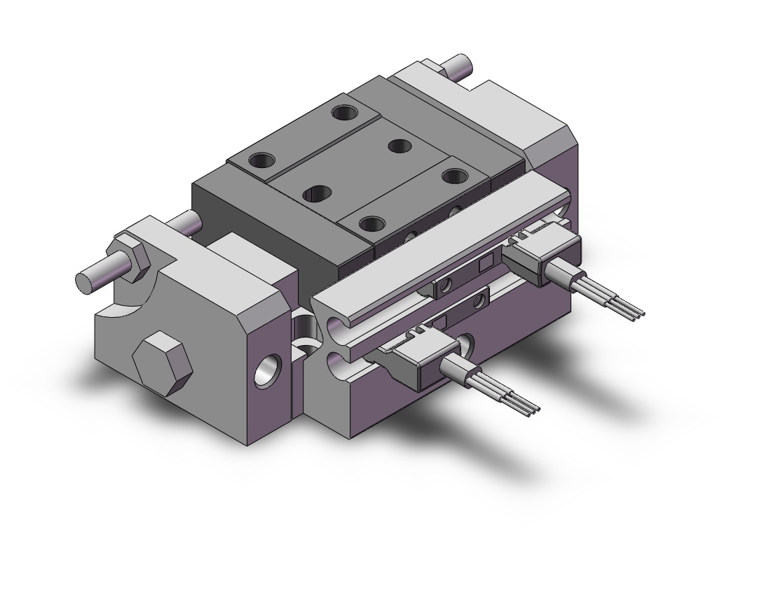 SMC 11-MXP10-10C-M9NWVL cylinder, MXP GUIDED CYLINDER