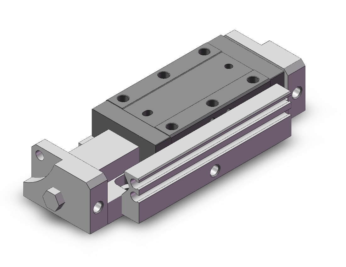 SMC 11-MXP12-25H cyl, slide table, MXP GUIDED CYLINDER