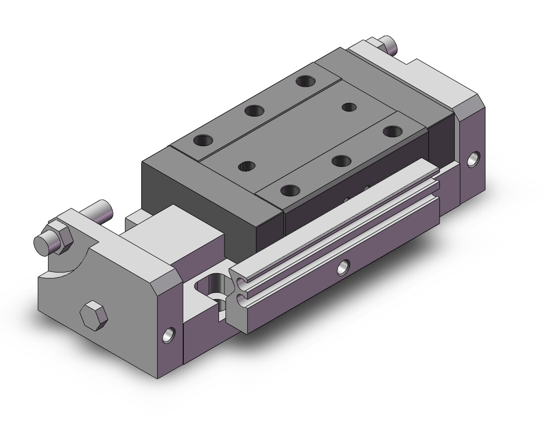 SMC 11-MXP16-30C base cylinder, MXP GUIDED CYLINDER