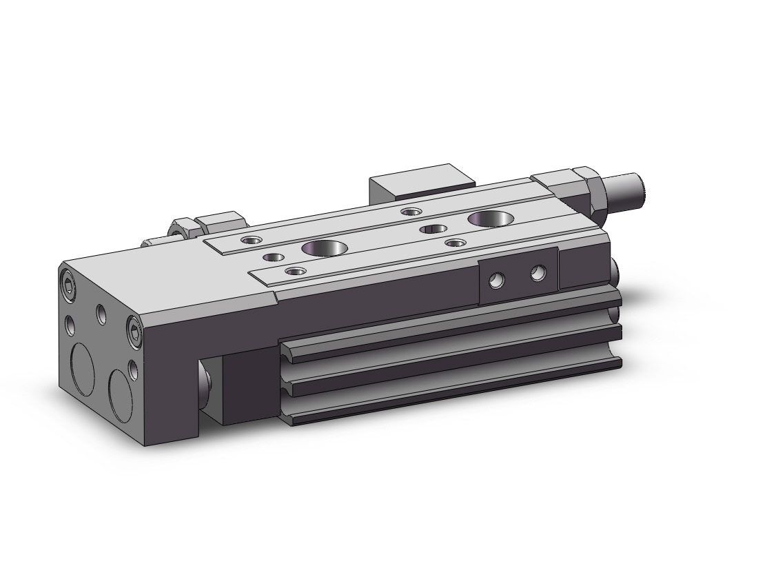 SMC 13-MXQ6-20A cylinder, MXQ GUIDED CYLINDER