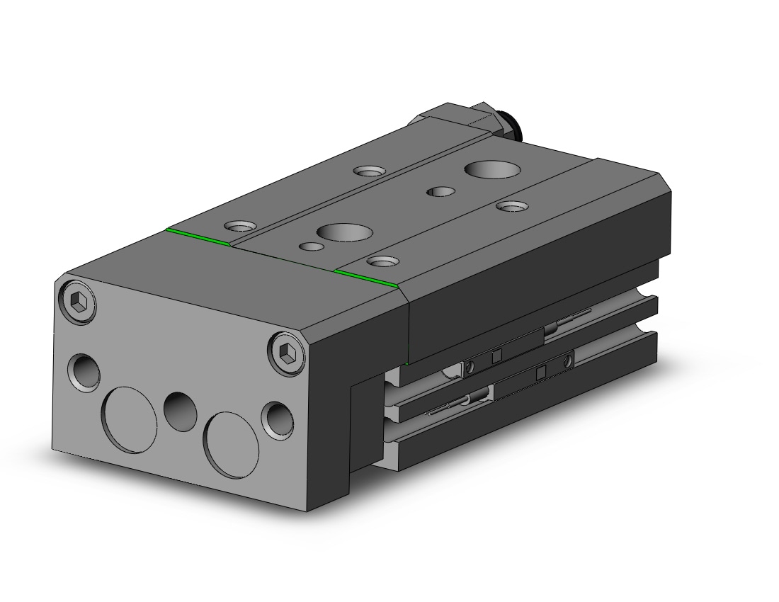 SMC 13-MXS12-20AT-M9PSAPC cylinder, MXS/MXJ GUIDED CYLINDER