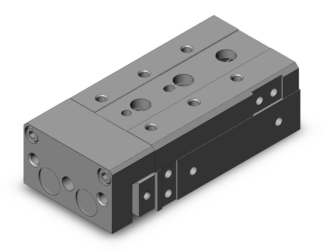 SMC 13-MXS16L-50 base cylinder, MXS/MXJ GUIDED CYLINDER