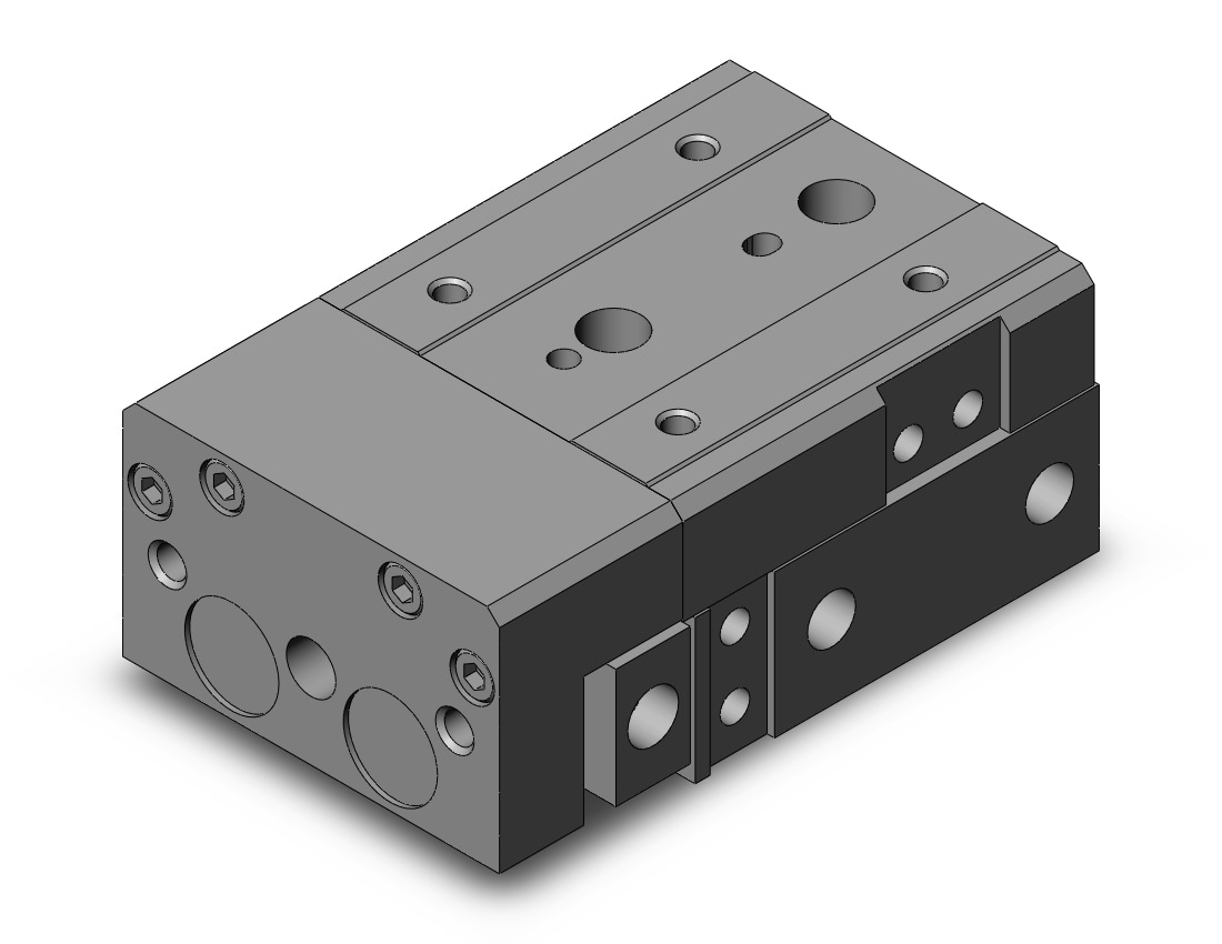 SMC 13-MXS20L-20 cylinder, MXS/MXJ GUIDED CYLINDER