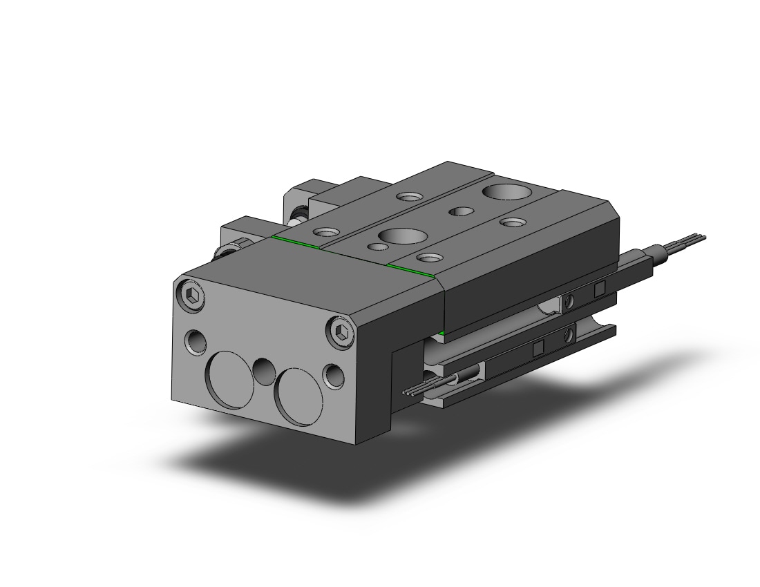 SMC 13-MXS6-10A-M9NSAPC cylinder, MXS/MXJ GUIDED CYLINDER