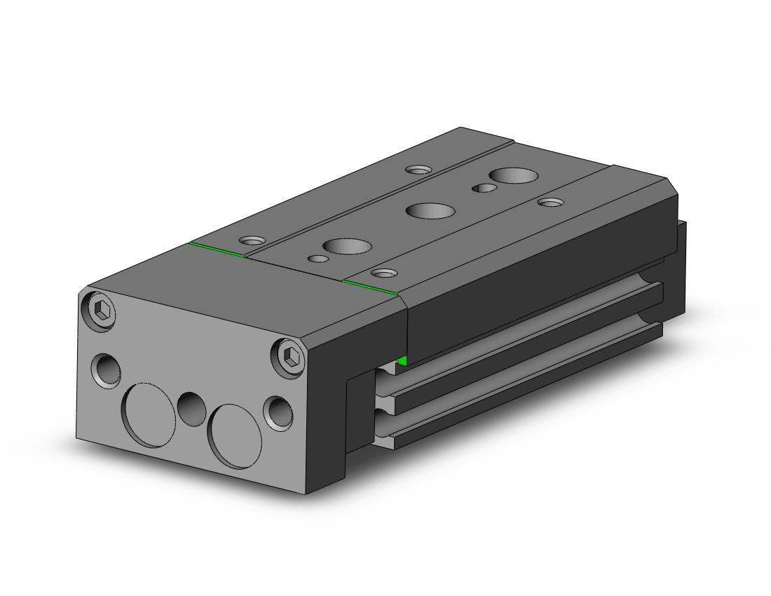 SMC 13-MXS8-30P cylinder, MXS/MXJ GUIDED CYLINDER