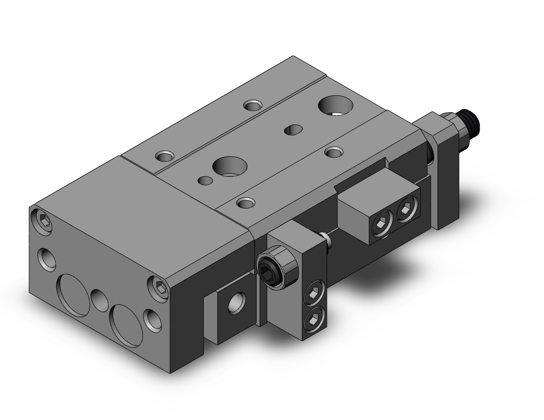 SMC 13-MXS8L-10A-M9NSAPC cylinder, MXS/MXJ GUIDED CYLINDER