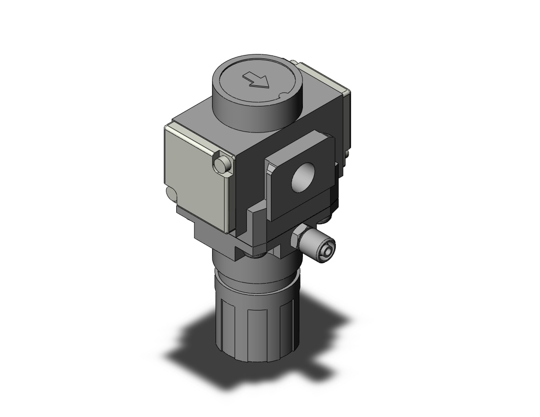 SMC 21-ARP20-N01-Z precision regulator, silicone free, REGULATOR, PRECISION