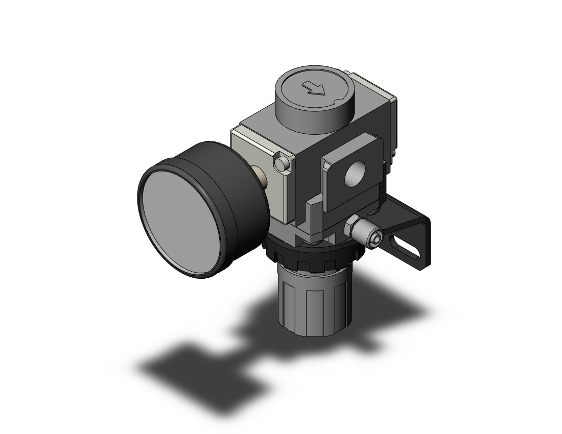 SMC 21-ARP20-N01BG-1Z precision regulator, REGULATOR, PRECISION