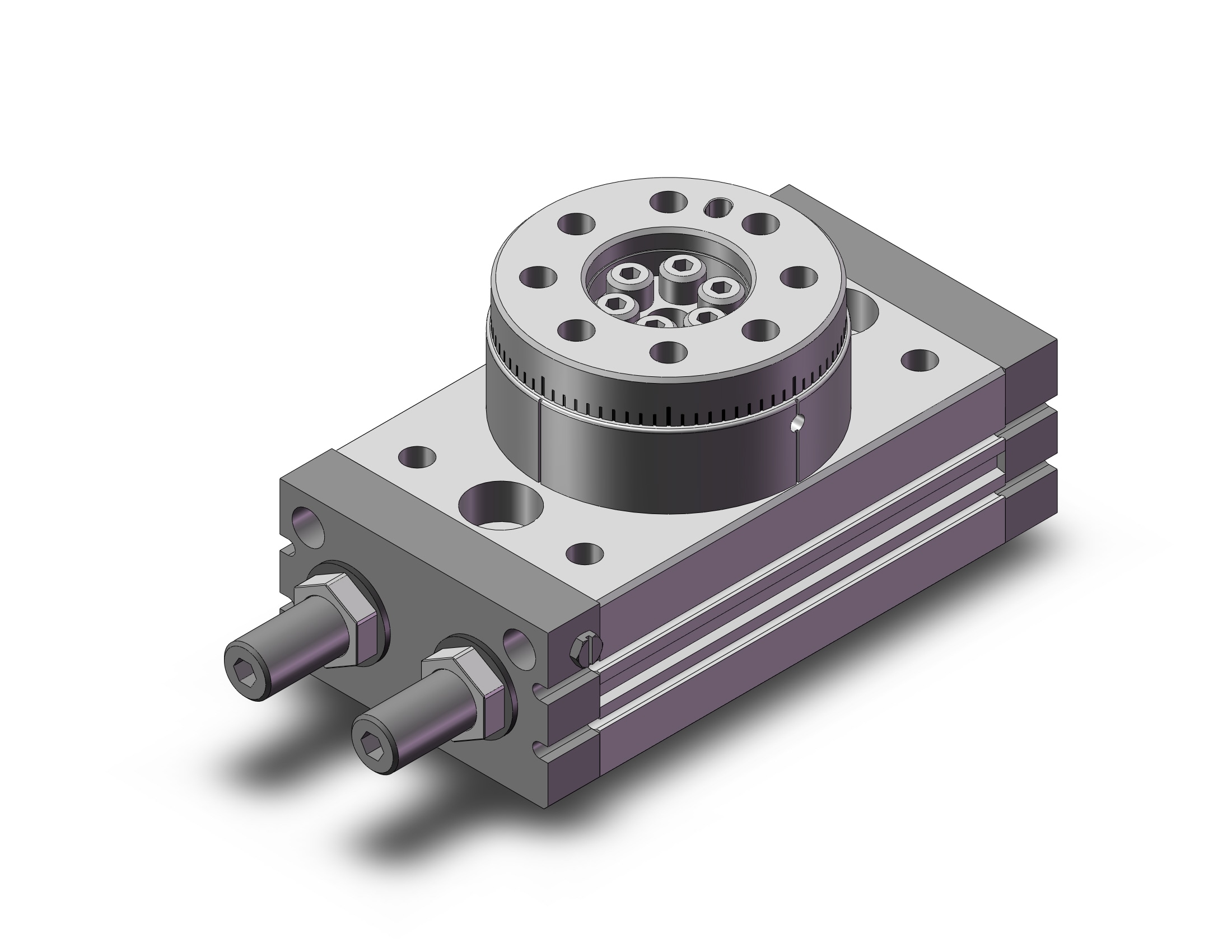 SMC 22-MSQA50A rotary table, 22- clean series - vac, ROTARY ACTUATOR