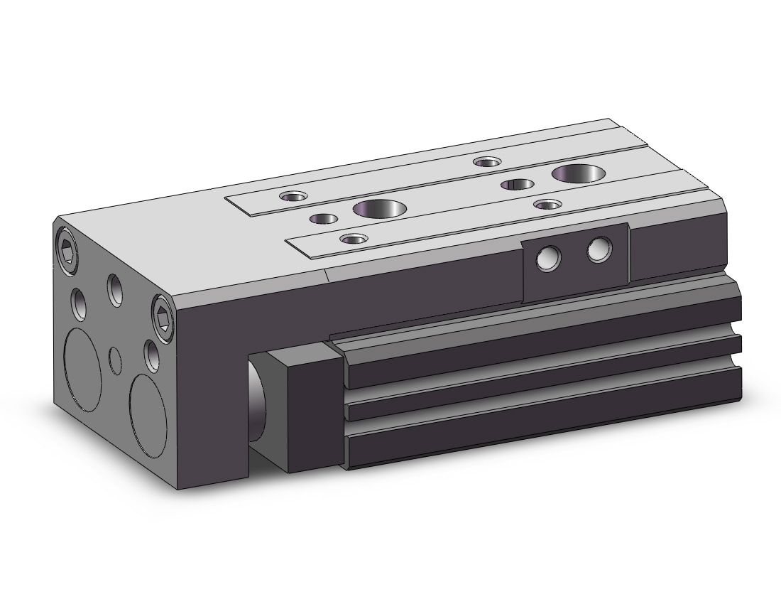 SMC 22-MXQ16-20 cyl, slide table, clean series, GUIDED CYLINDER