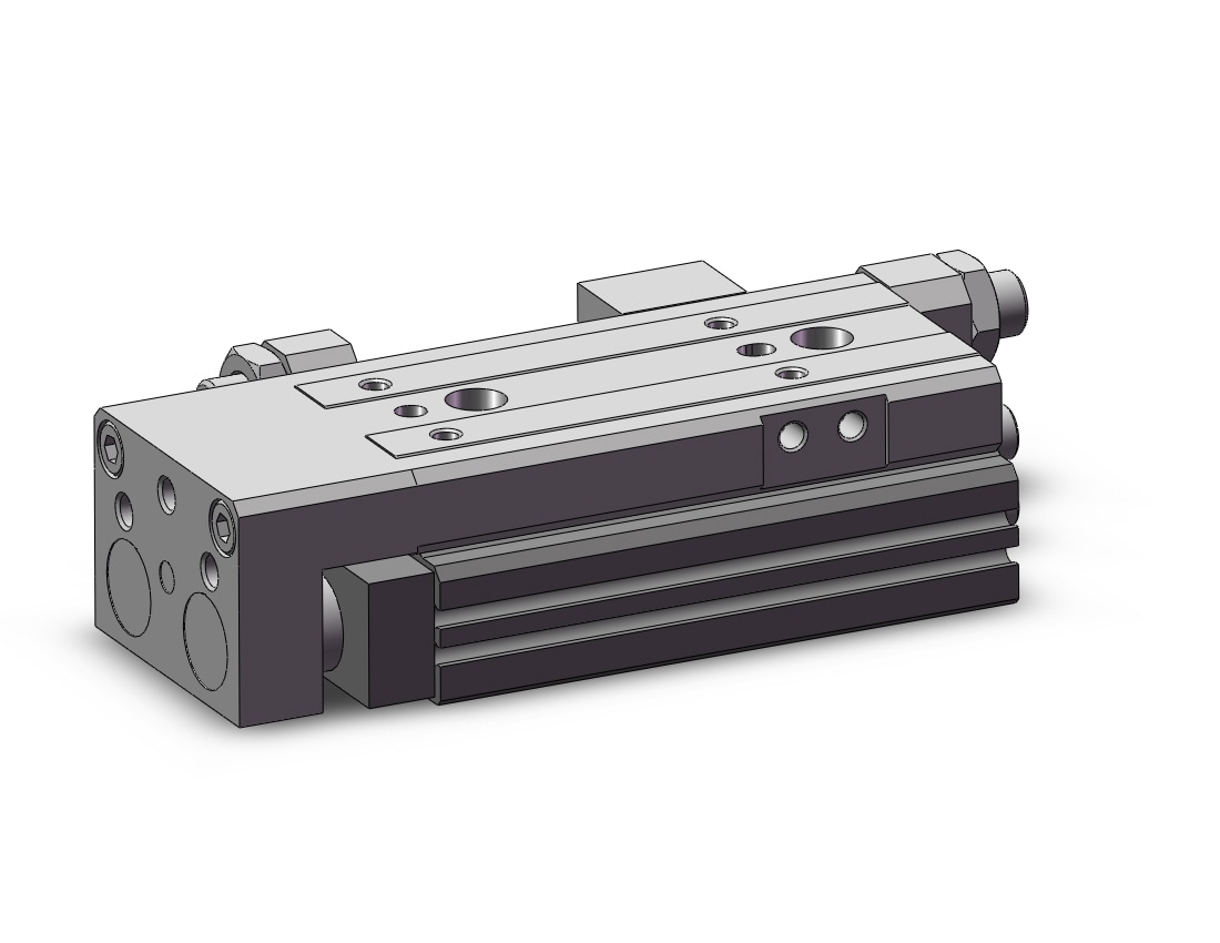 SMC 22-MXQ16-40A cyl, slide table, clean series, GUIDED CYLINDER