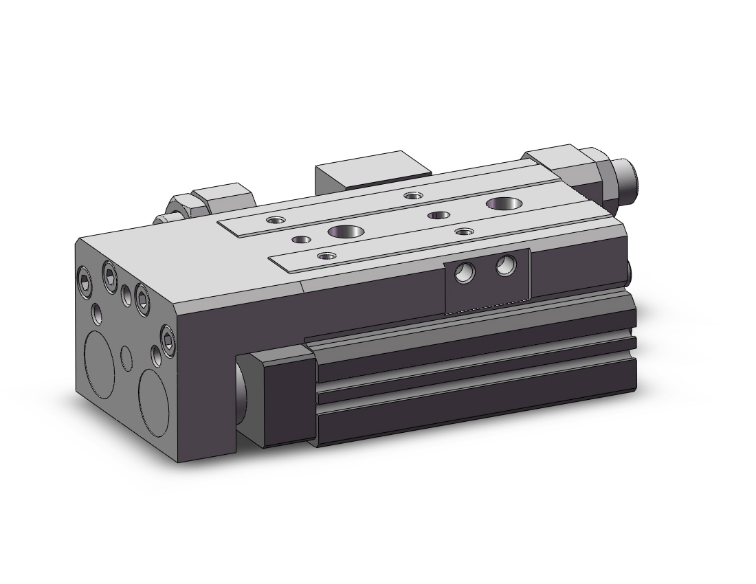 SMC 22-MXQ20-20C cyl, slide table, clean series, GUIDED CYLINDER