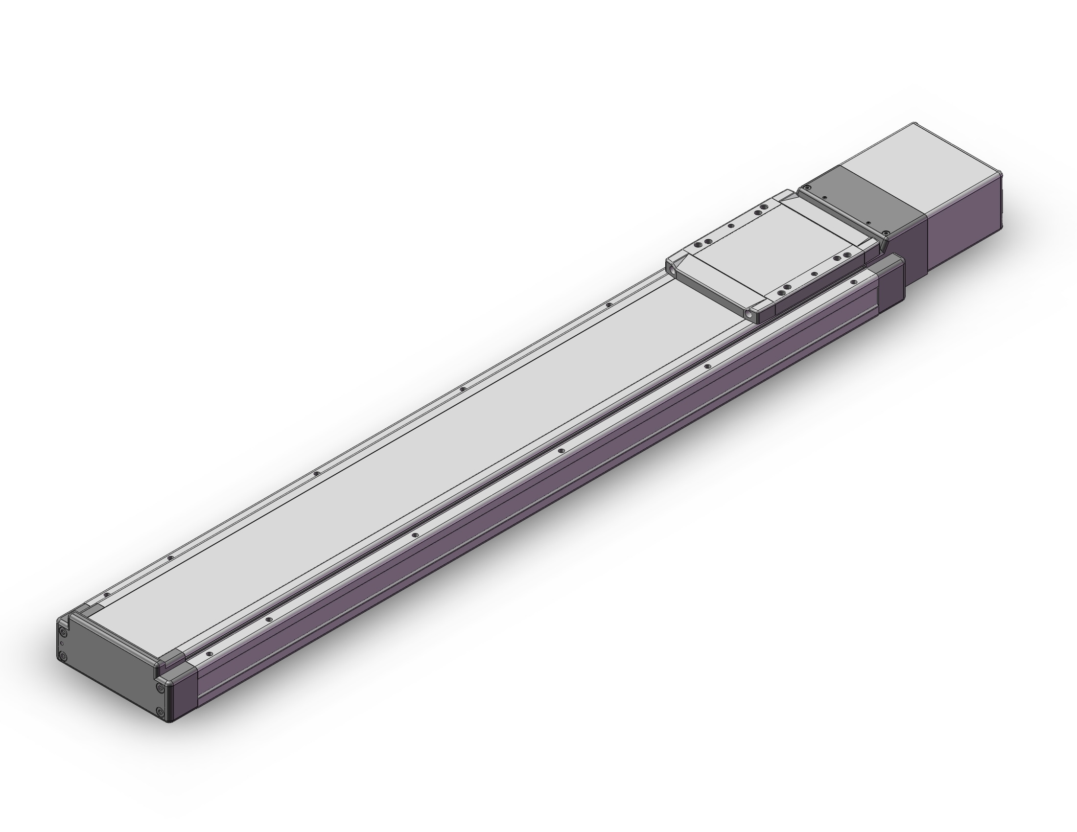 SMC 25A-LEJS63S7B-800 hi rigidity rodless slider, ball screw, ELECTRIC ACTUATOR