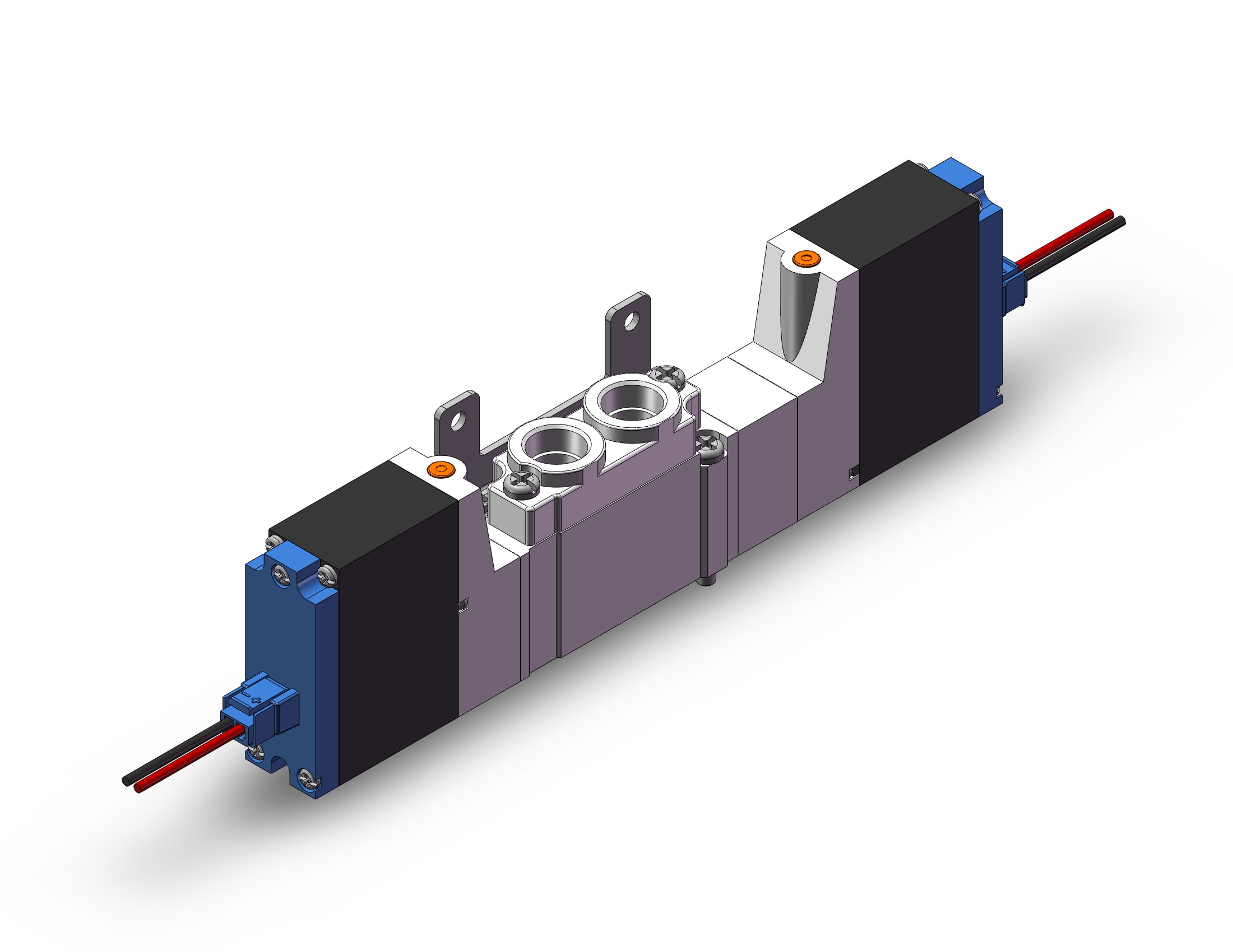 SMC 53-SY5420-L3-C6-F2 valve, dbl sol, body pt, intrin. safe, 4/5 PORT SOLENOID VALVE