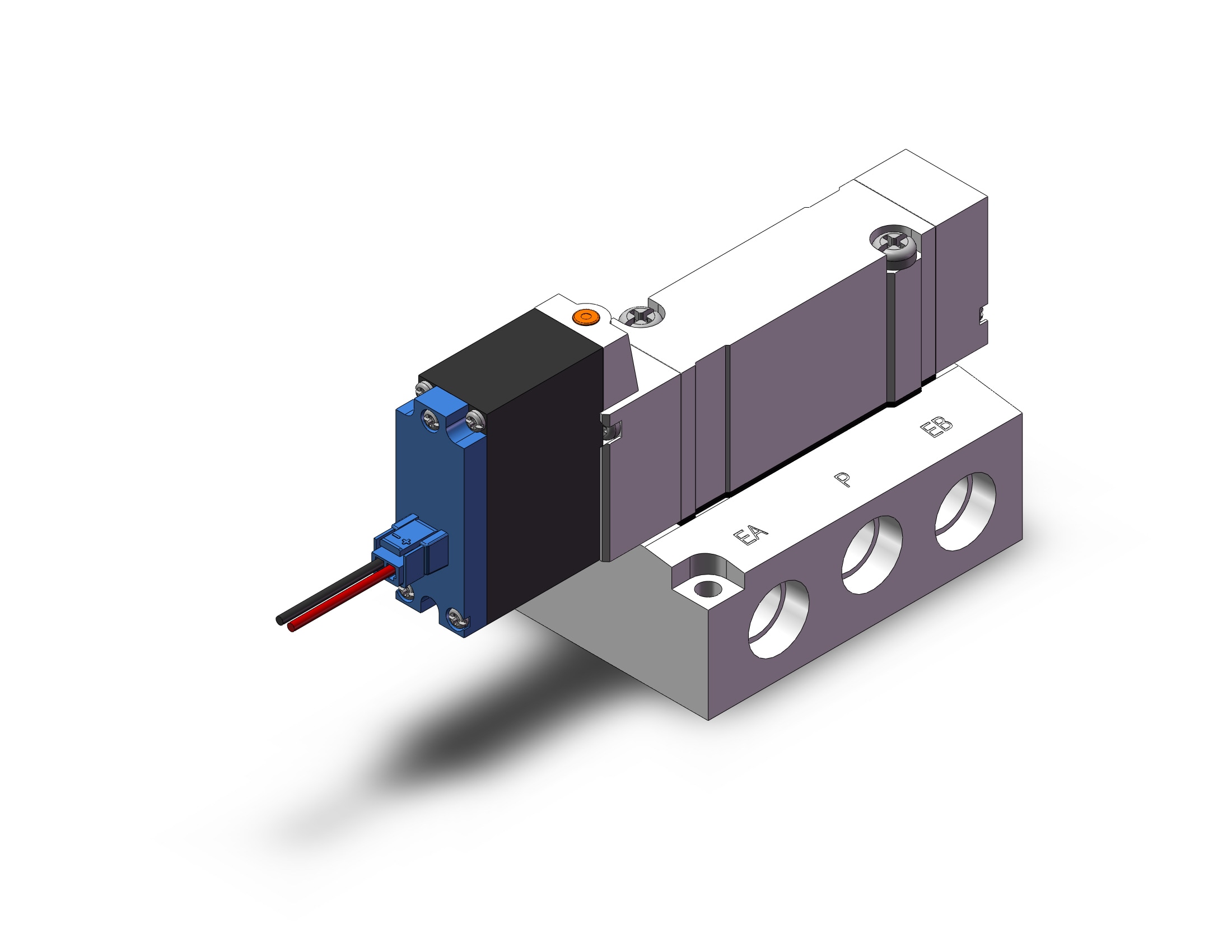 SMC 53-SY7140-L6-02T valve, sgl sol, intr safe, 4/5 PORT SOLENOID VALVE