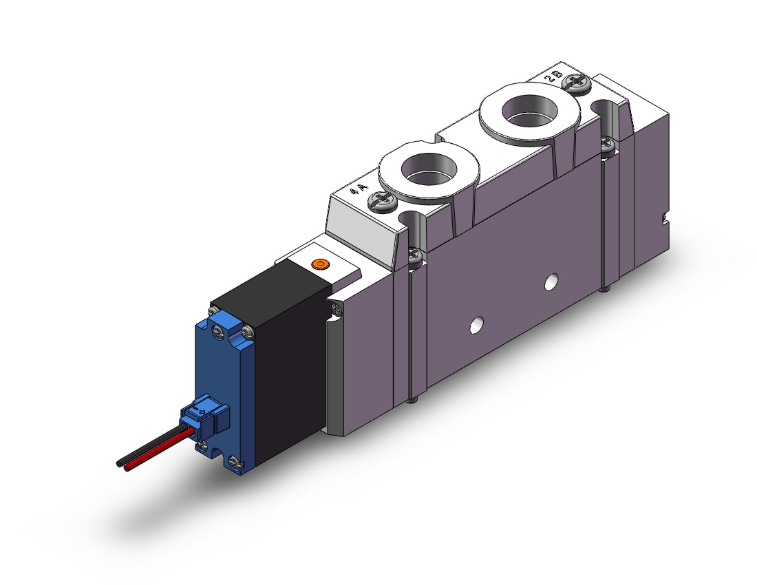 SMC 53-SY9120-L3-02F valve, sol, 4/5 PORT SOLENOID VALVE