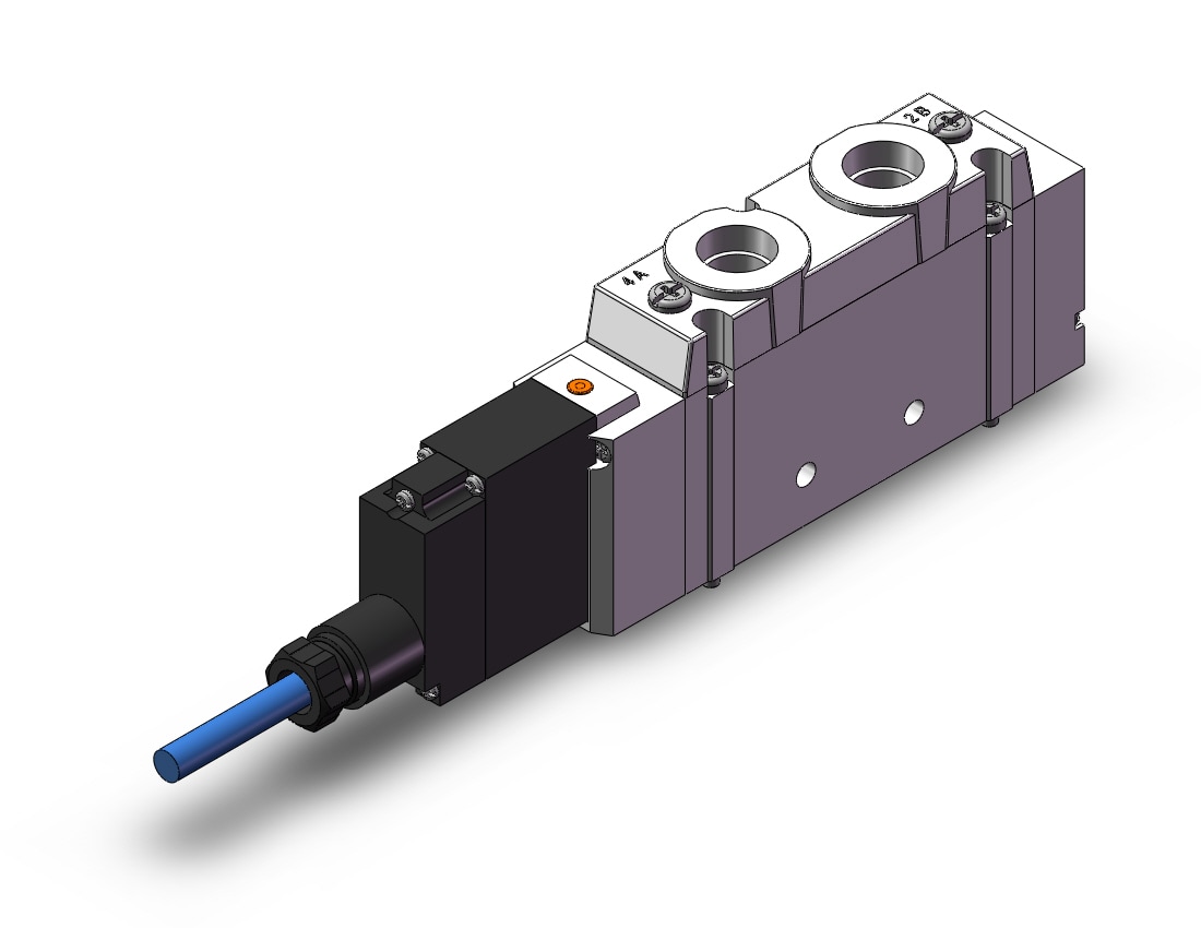 SMC 53-SY9120-TT30-02N valve, sol, 4/5 PORT SOLENOID VALVE