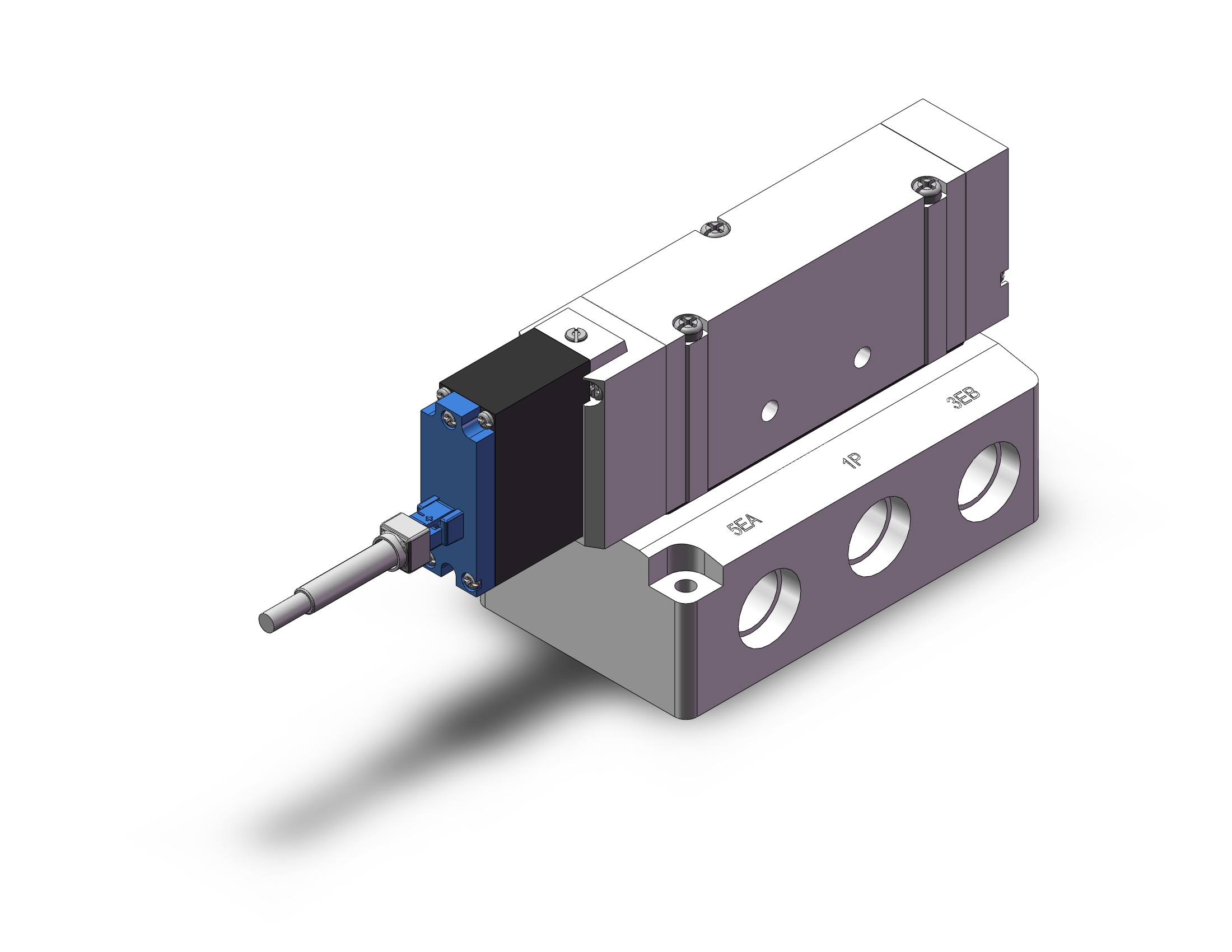 SMC 53-SY9140-LL6D-03N valve, sol, 4/5 PORT SOLENOID VALVE