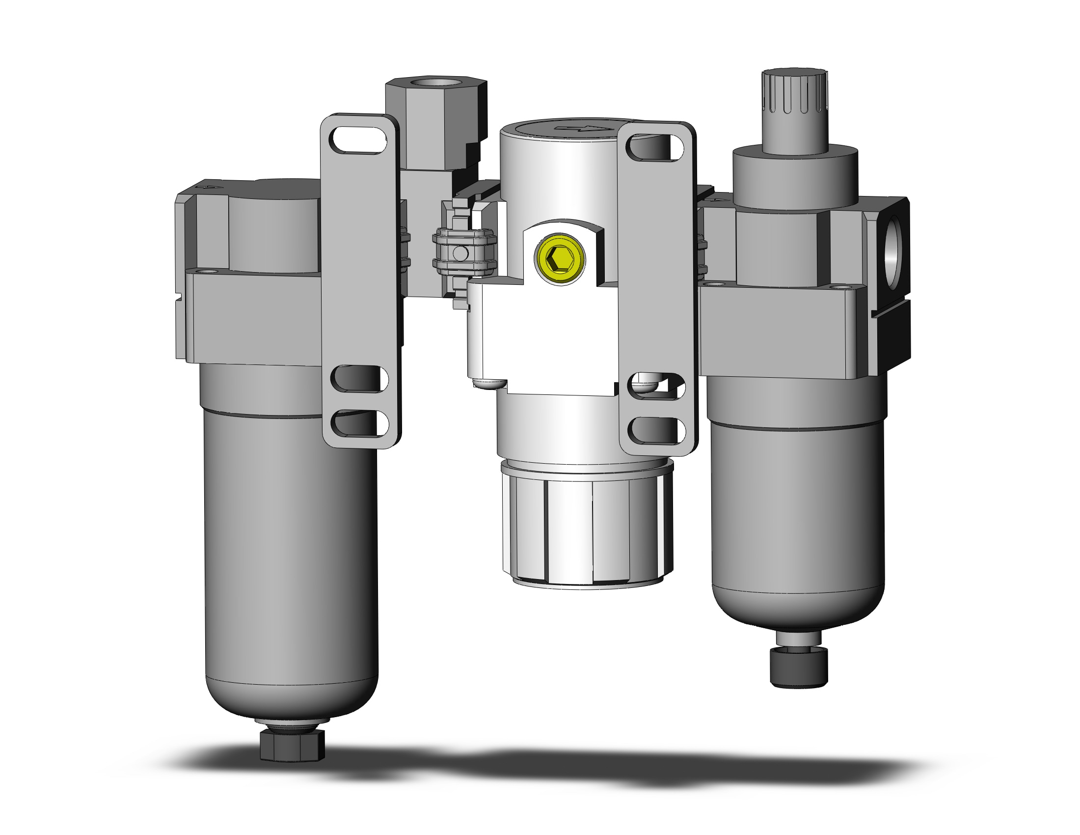 SMC AC20-N02C-T-3CRZ-A f/r/l combo modular, MODULAR F.R.L.