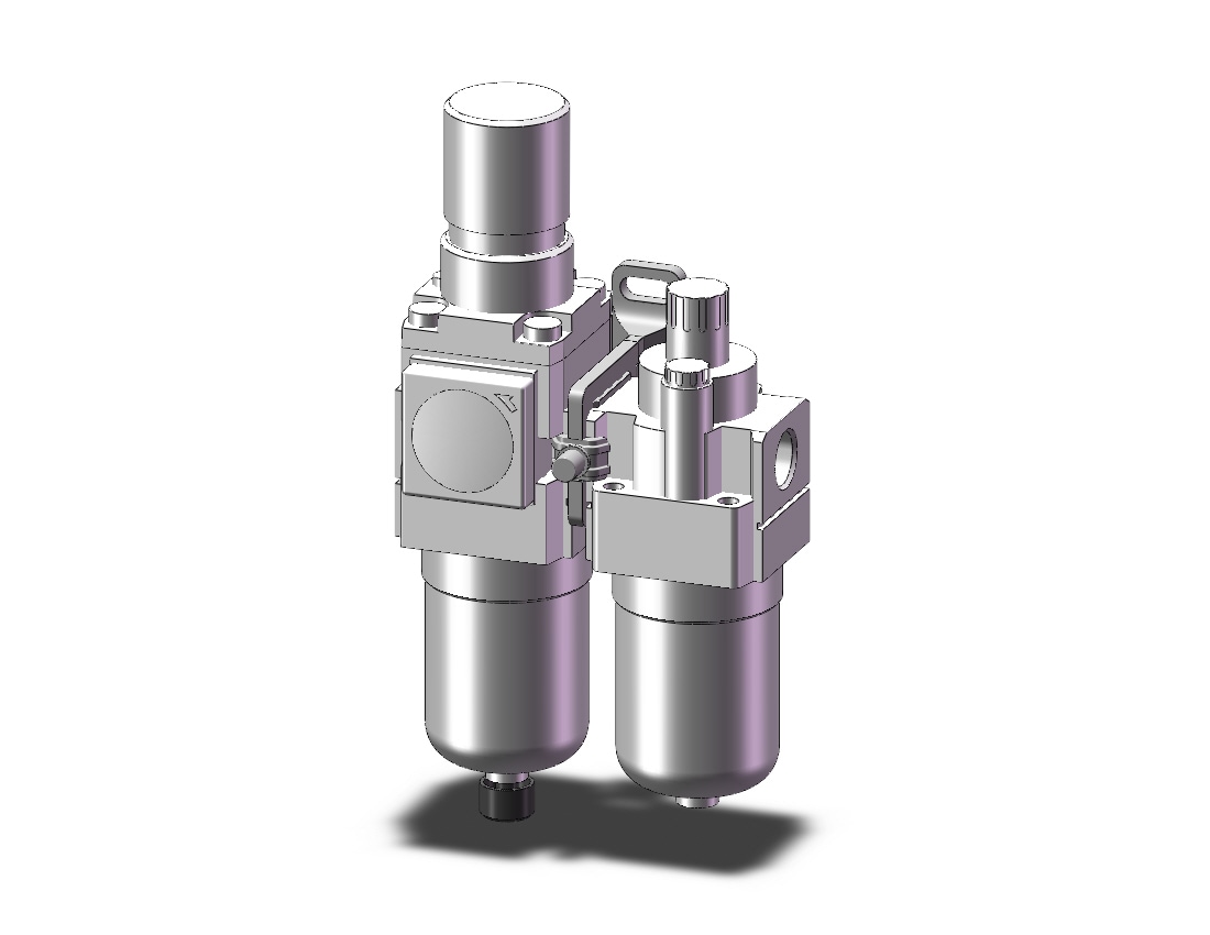 SMC AC20A-F02E-6-B fr/l combo modular, MODULAR F.R.L.