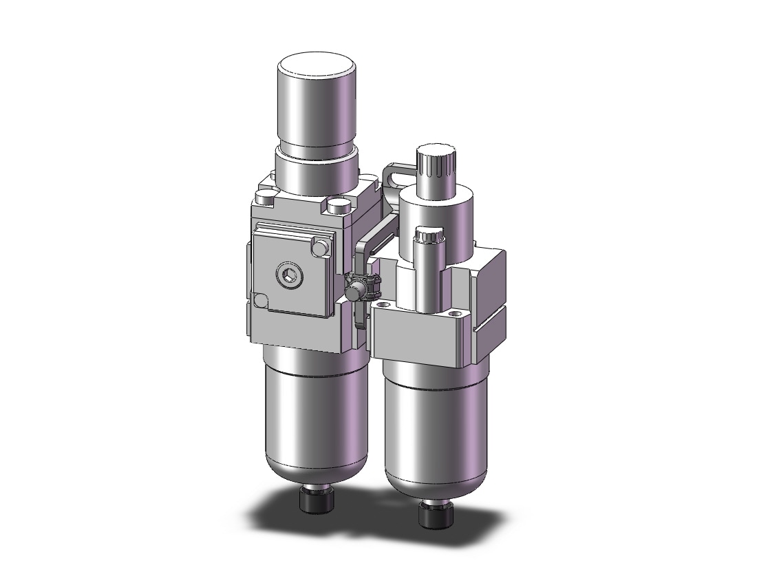 SMC AC20A-N02-36CZ-B fr/l combo modular, MODULAR F.R.L.