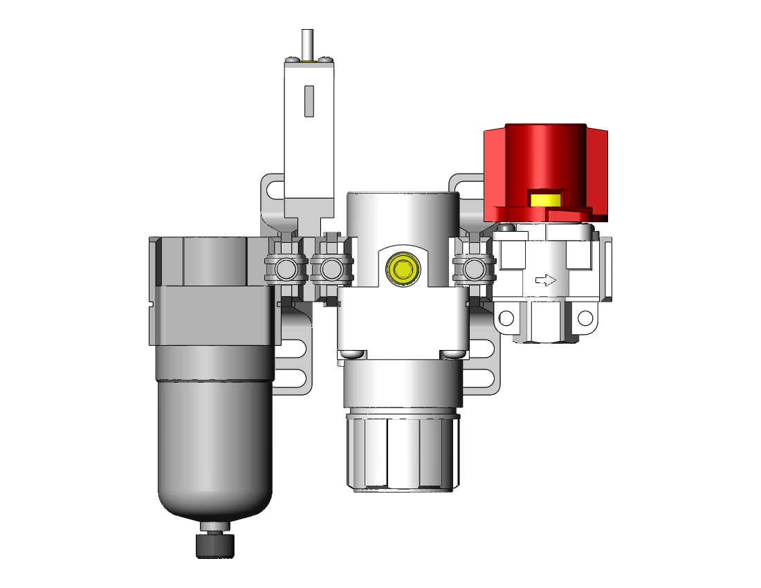 SMC AC20B-02-SV-A f/r combo modular, MODULAR F.R.L.