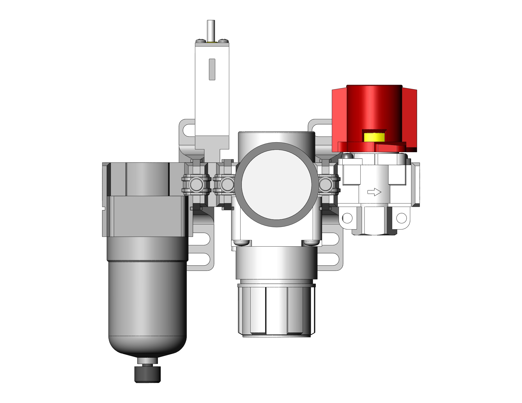 SMC AC20B-02M-SV-A f/r combo modular, MODULAR F.R.L.