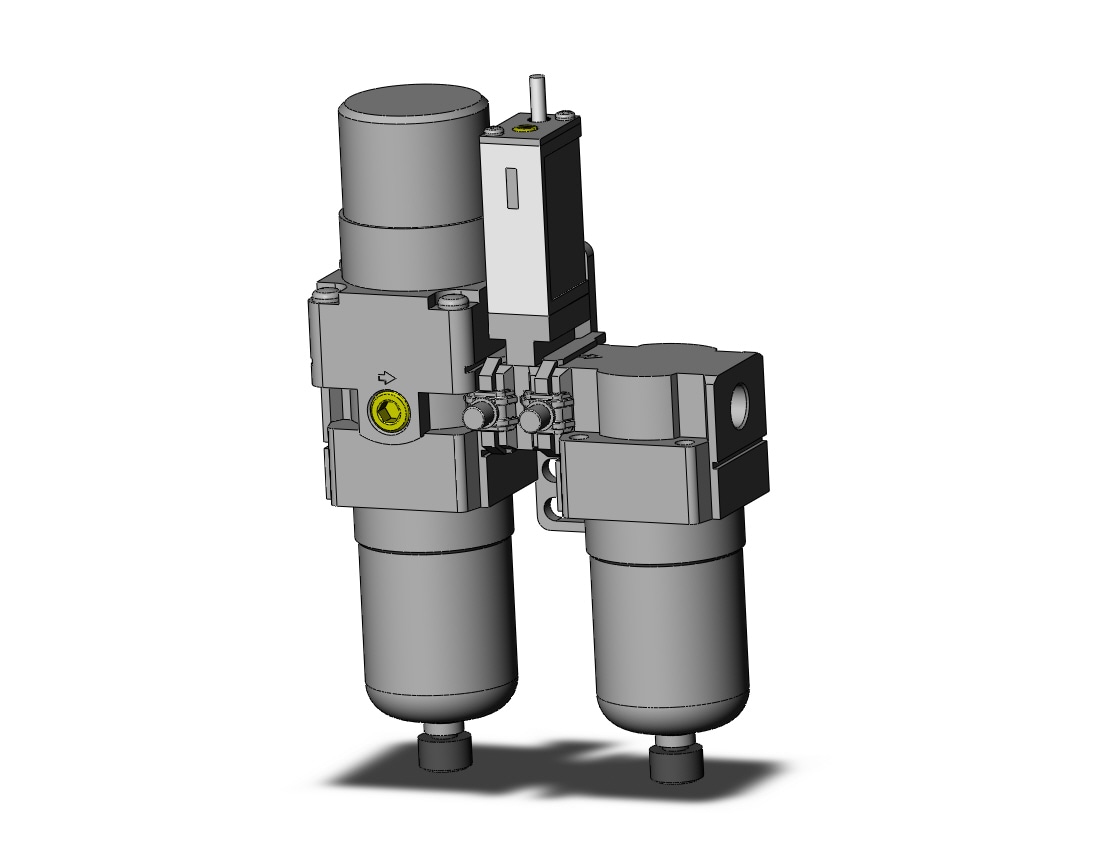 SMC AC20D-01-S-A fr/ms combo modular, MODULAR F.R.L.