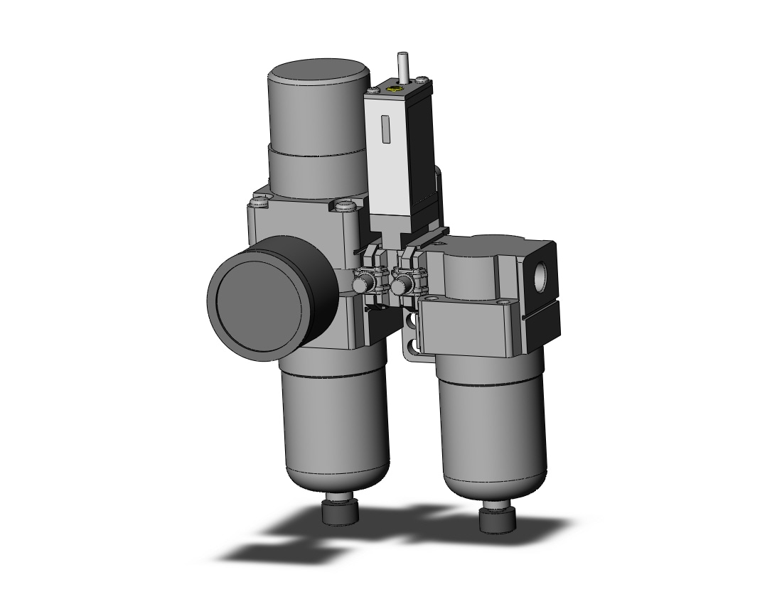 SMC AC20D-01M-S-A fr/ms combo modular, MODULAR F.R.L.