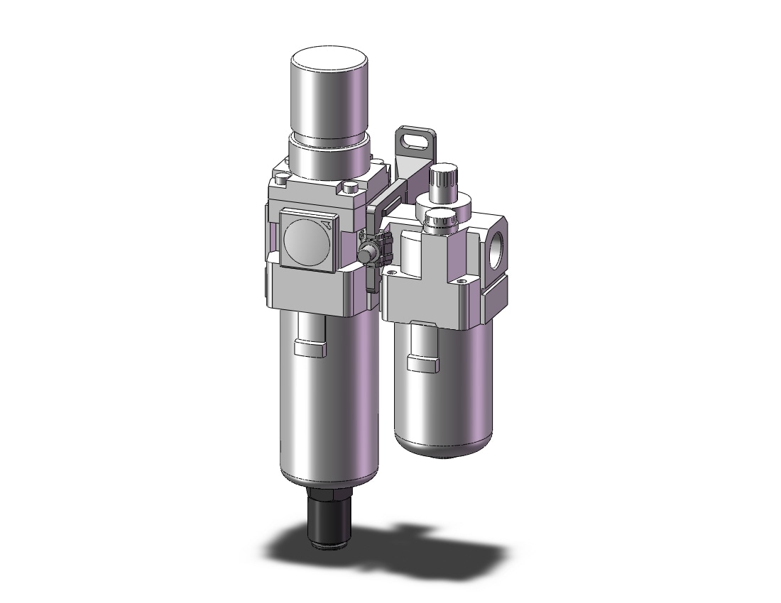 SMC AC30A-03DE-6-B fr/l combo modular, MODULAR F.R.L.