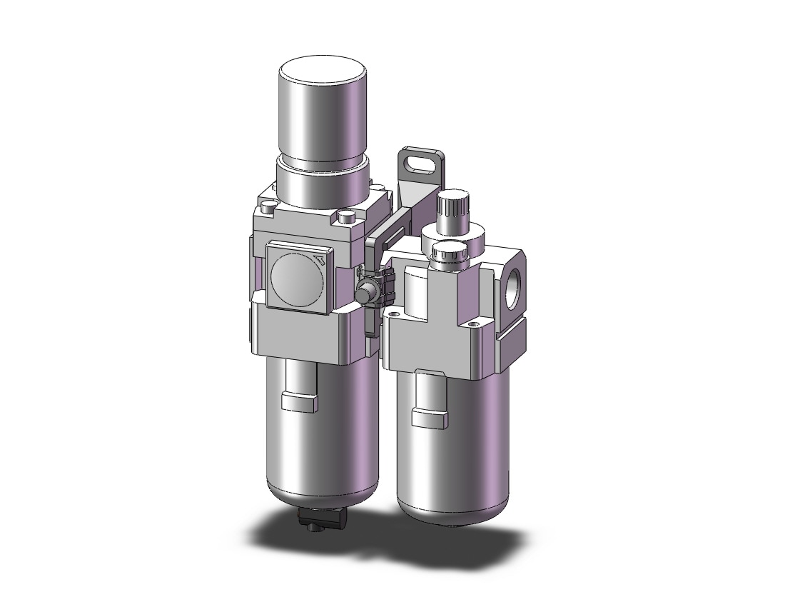 SMC AC30A-F03E-6-B fr/l combo modular, MODULAR F.R.L.