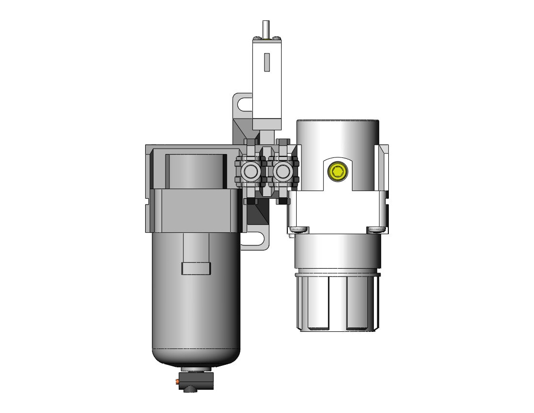 SMC AC30B-02-S-A f/r combo modular, MODULAR F.R.L.