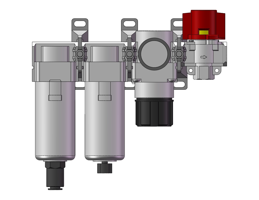 SMC AC30C-03CG-V1-A f/ms/r combo modular, MODULAR F.R.L.