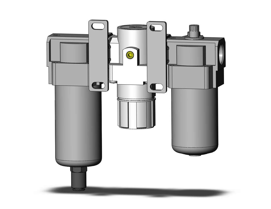 SMC AC40-N06D-RZ-A f/r/l combo modular, MODULAR F.R.L.