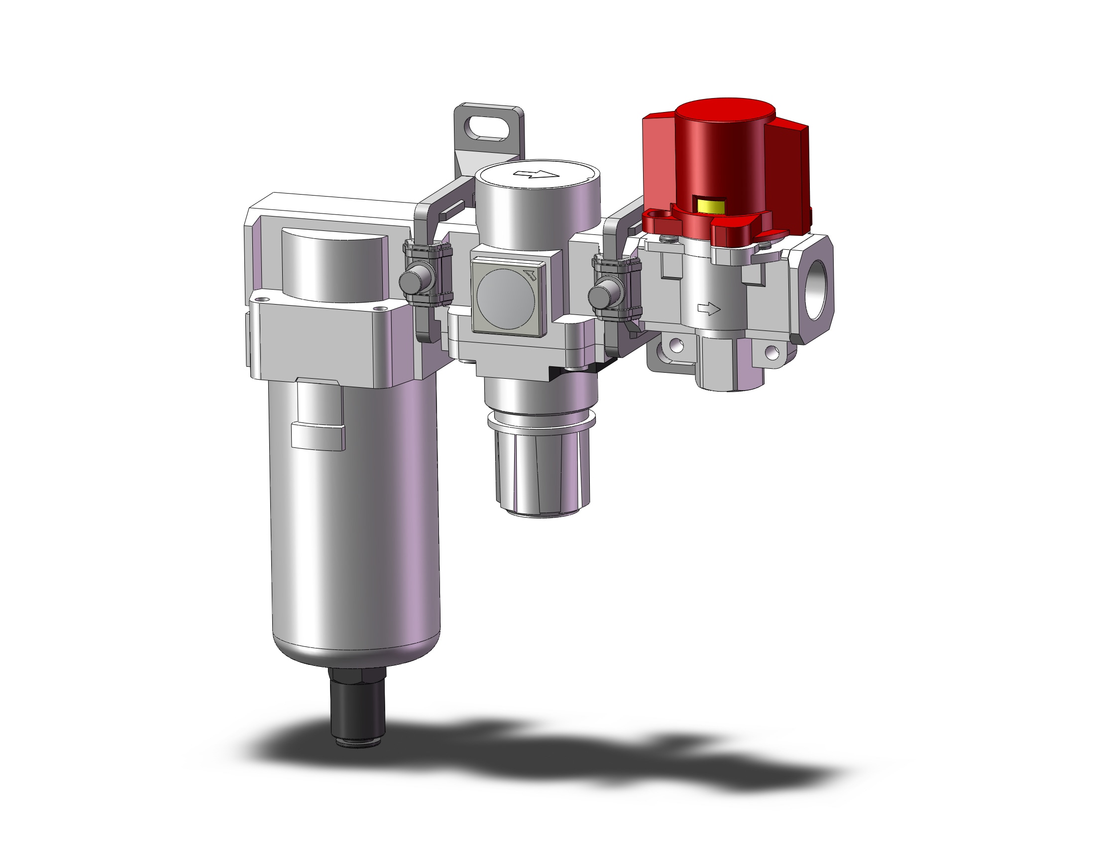 SMC AC40B-N04DE-V-2Z-B f/r combo modular, MODULAR F.R.L.