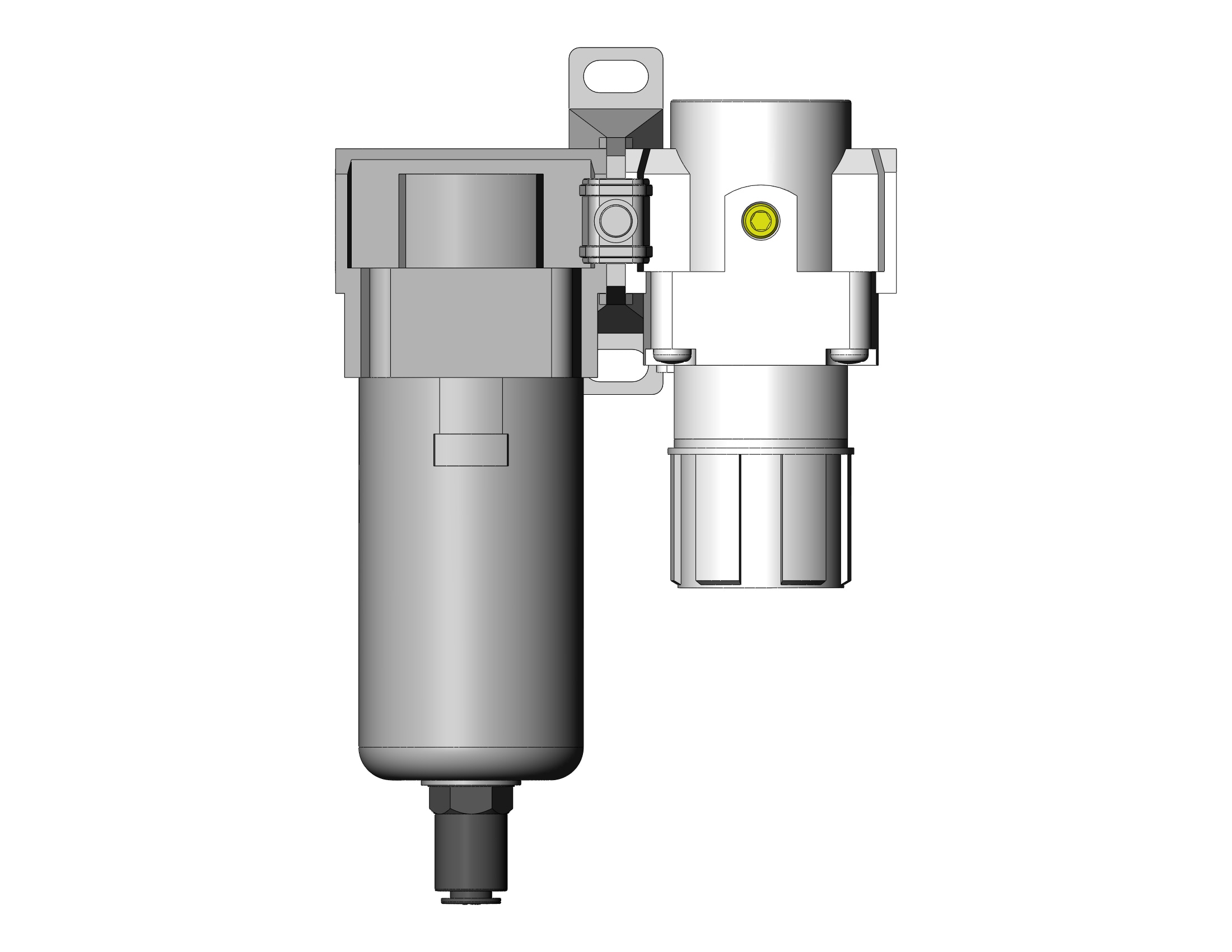 SMC AC40B-N06D-2Z-A f/r combo modular, MODULAR F.R.L.