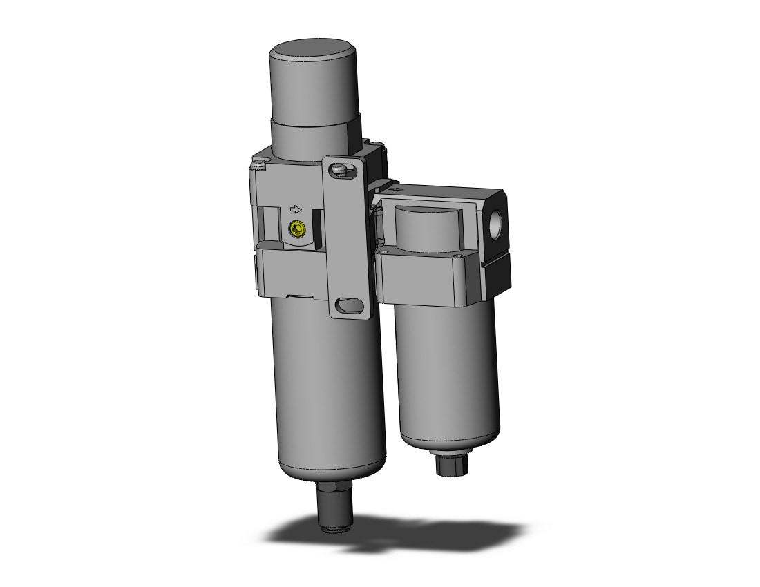 SMC AC40D-03D-2R-A fr/ms combo modular, MODULAR F.R.L.