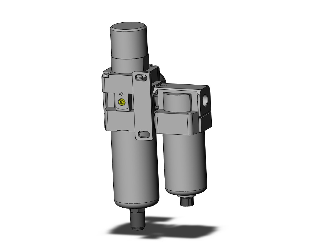 SMC AC40D-03DG-2R-A fr/ms combo modular, MODULAR F.R.L.