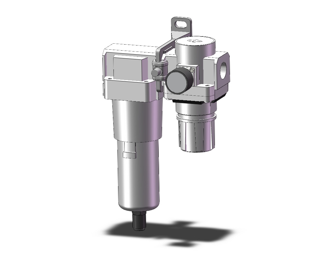 SMC AC50B-06CG-B f/r combo modular, MODULAR F.R.L.