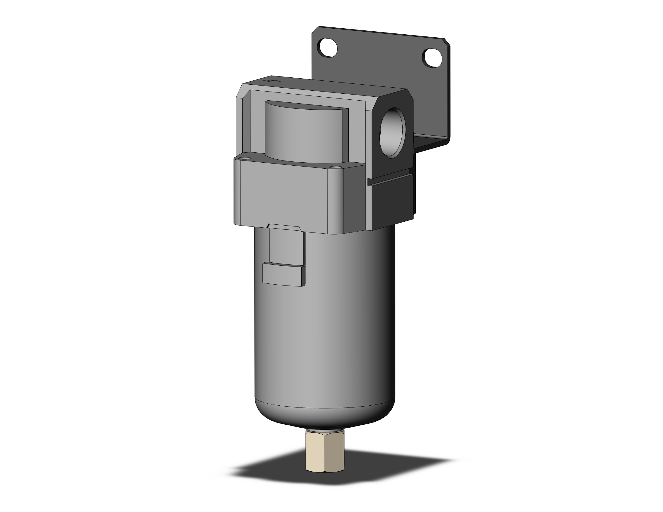 SMC AF40-04B-6J-A filter, AIR FILTER, MODULAR F.R.L.