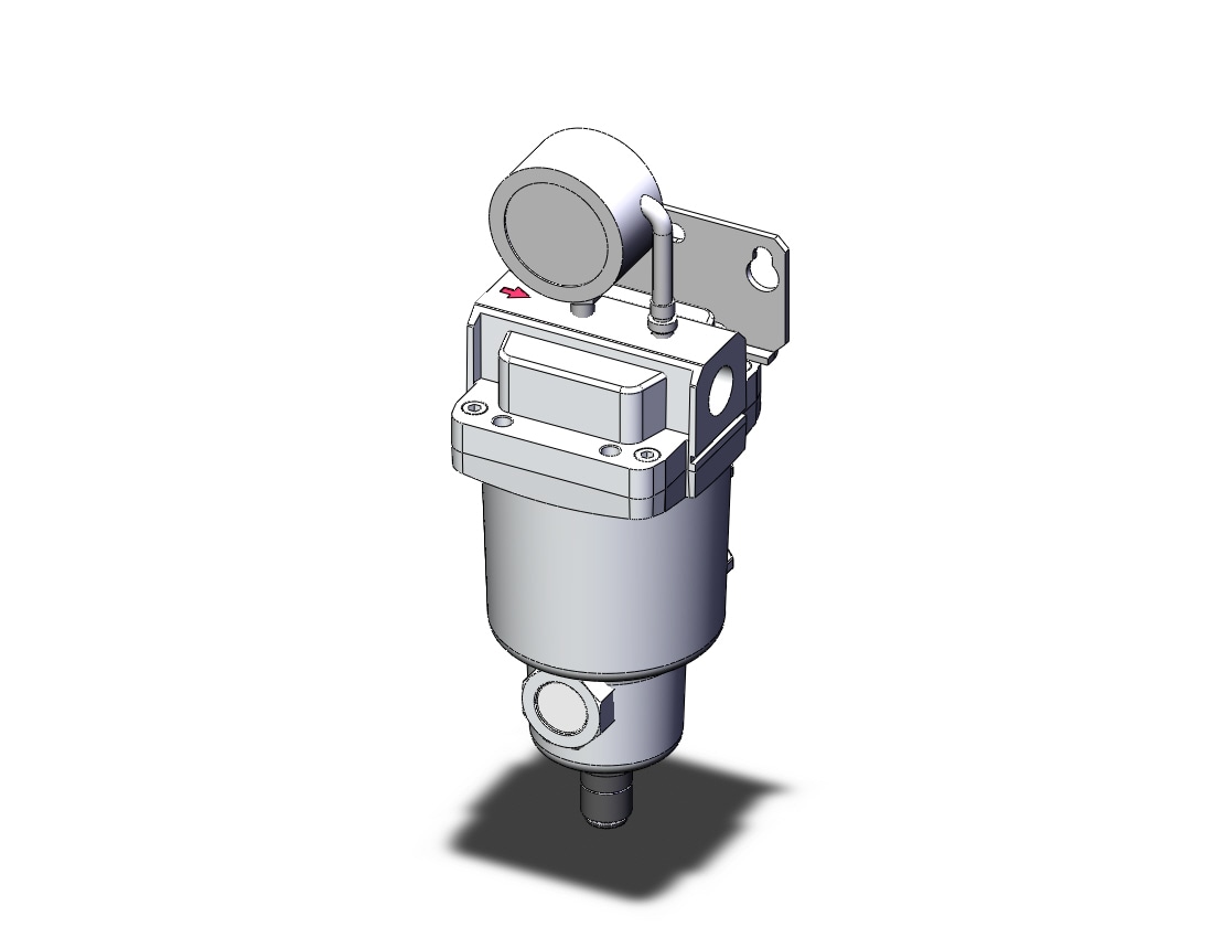 SMC AFF11C-04BD-X6 main line filter, AFF MAIN LINE FILTER