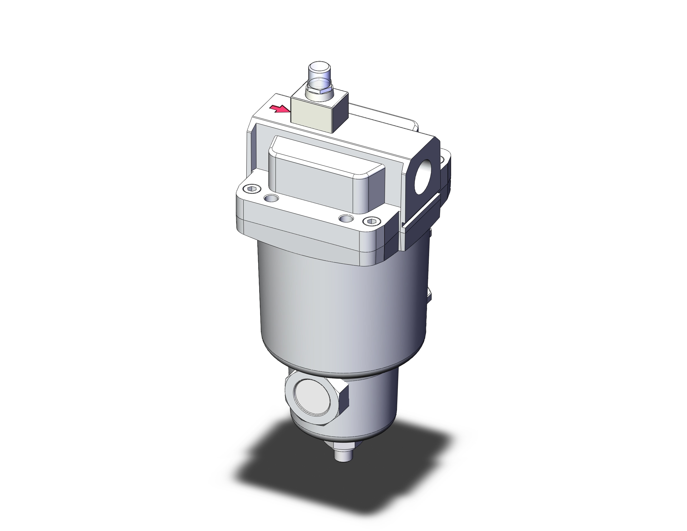 SMC AFF11C-F04-T aff 1/2inch modular (pt), AFF MAIN LINE FILTER