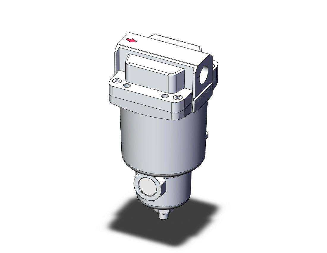 SMC AFF11C-N04-FH main line filter, AIR FILTER, MAIN LINE