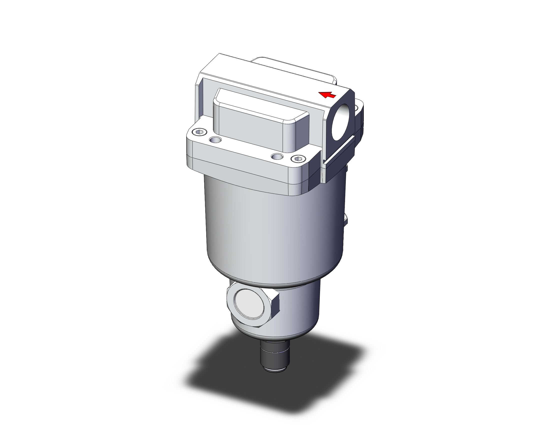 SMC AFF11C-N06D-R aff 3/4inch modular (npt), AFF MAIN LINE FILTER