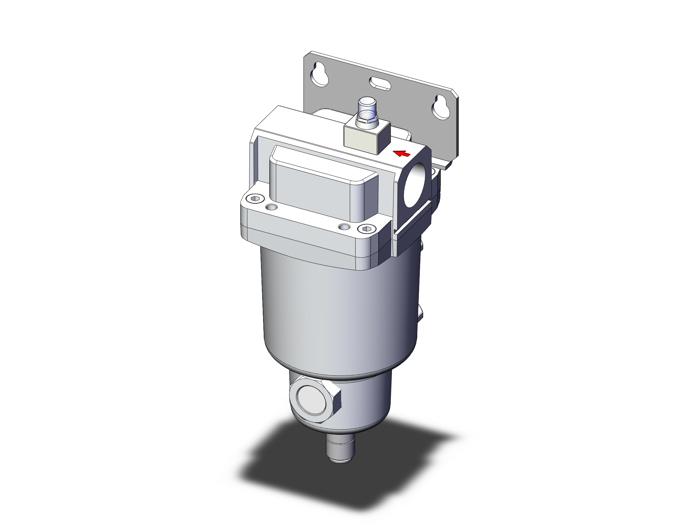 SMC AFF22C-10BC-RT main line filter, AIR FILTER, MAIN LINE