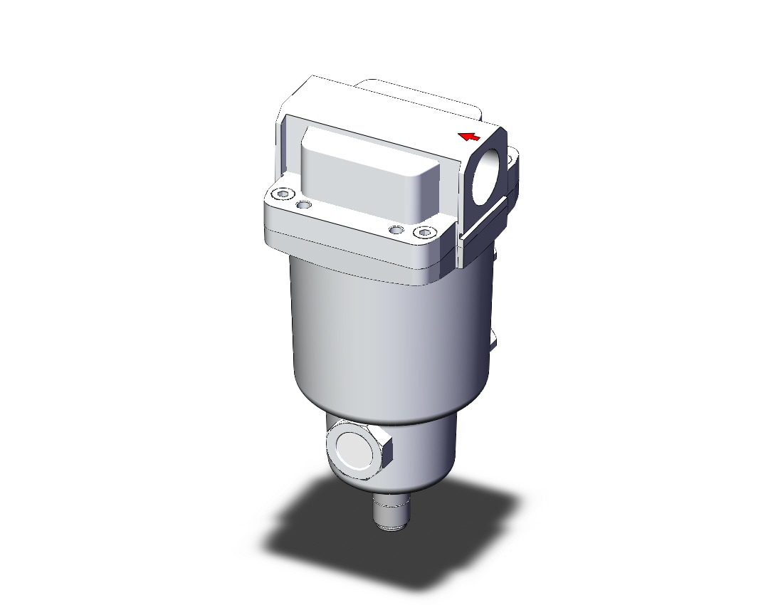 SMC AFF22C-10C-R main line filter, AIR FILTER, MAIN LINE