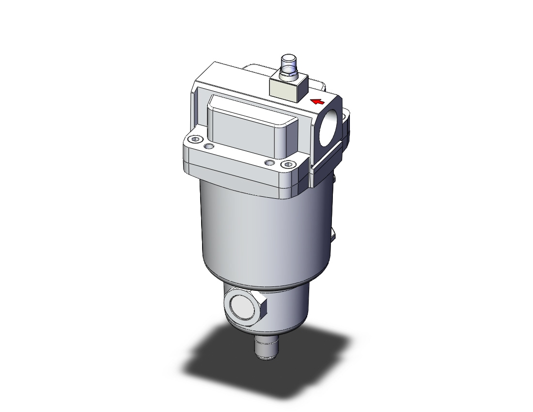 SMC AFF22C-10C-RT main line filter, AIR FILTER, MAIN LINE