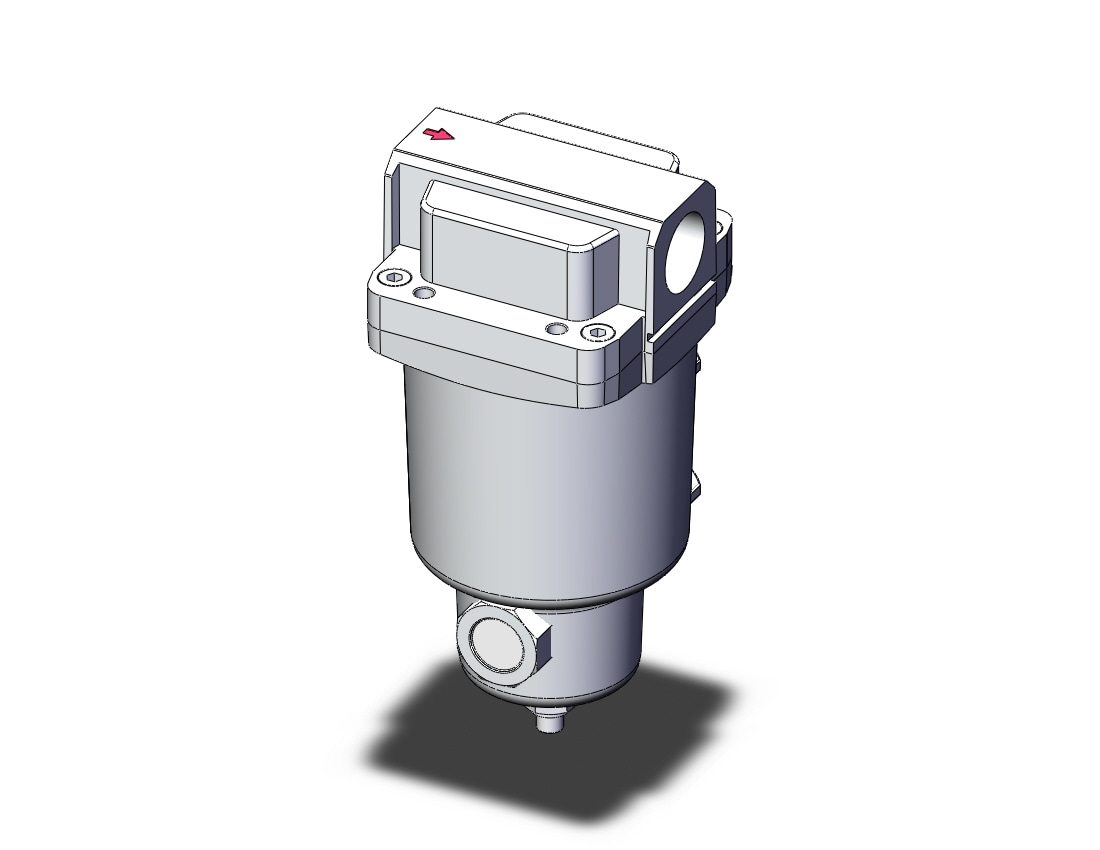 SMC AFF22C-N10-FH main line filter, AIR FILTER, MAIN LINE