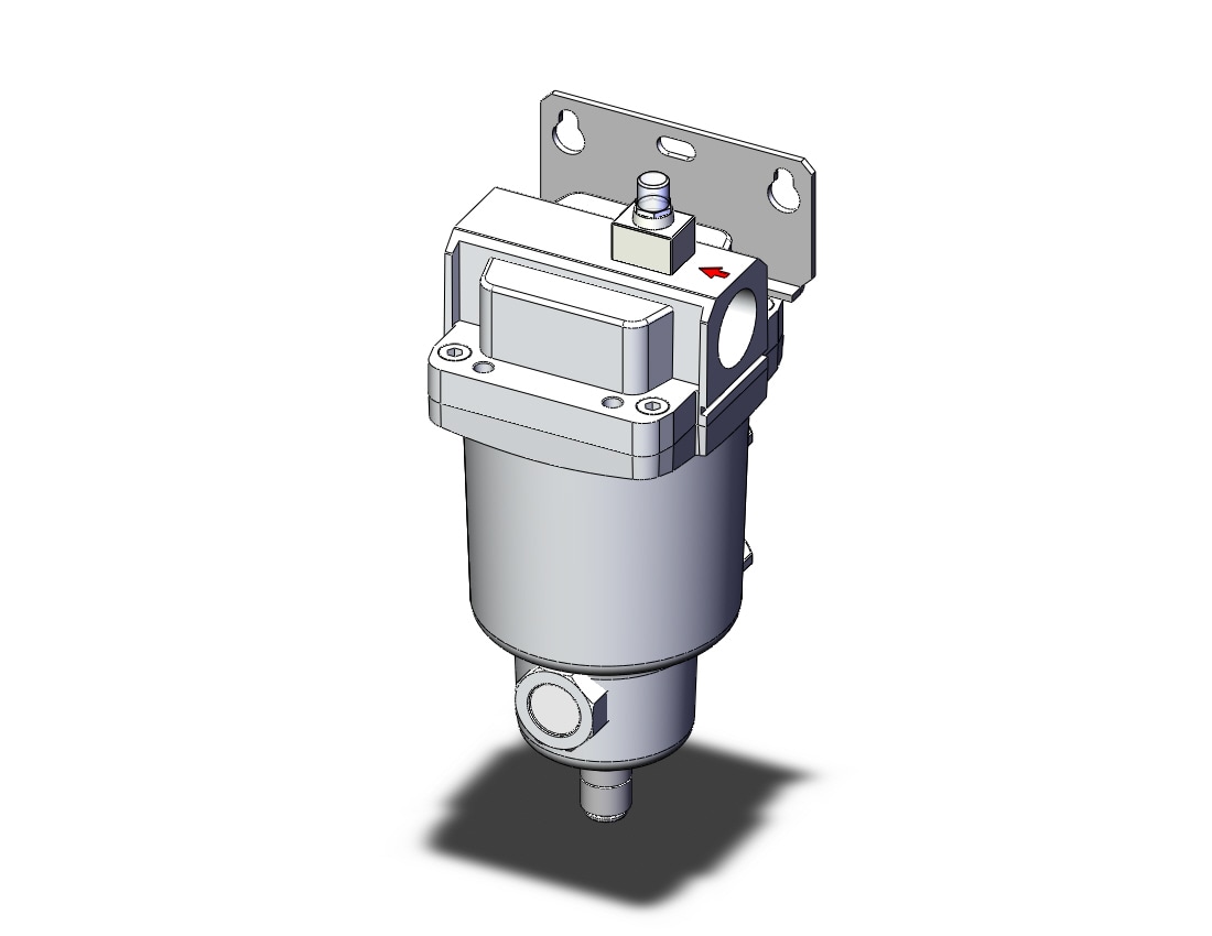 SMC AFF22C-N10BC-RTV main line filter, AIR FILTER, MAIN LINE