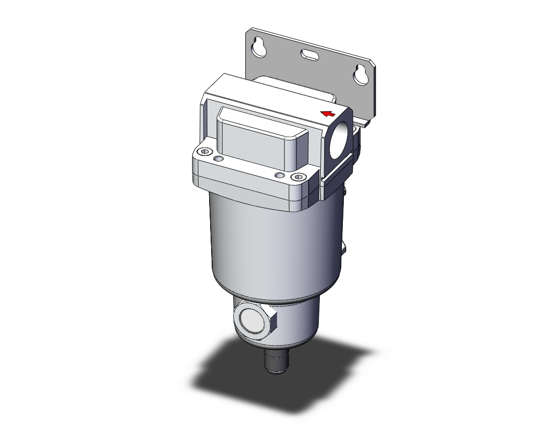 SMC AFF22C-N10BD-HR main line filter, AIR FILTER, MAIN LINE